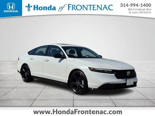 Platinum White Pearl 2025 Honda Accord Hybrid