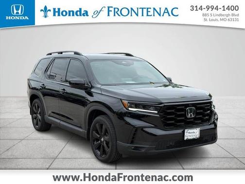 Crystal Black Pearl 2025 Honda Pilot