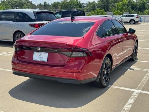 Radiant Red Metallic 2025 Honda Accord