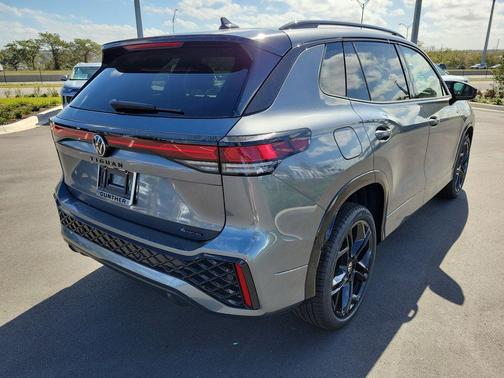Platinum Gray Metallic 2026 Volkswagen Tiguan 2.0T SE R-Line Black
