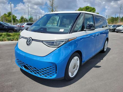 Cabana Blue Metallic - Candy White 2025 Volkswagen ID. Buzz 1st Edition