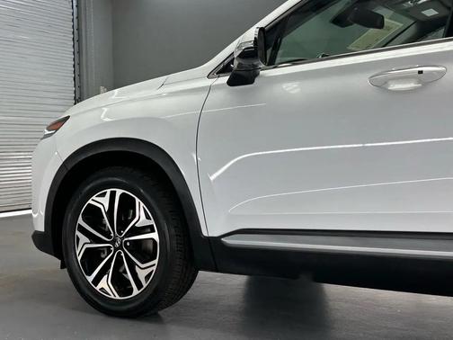 WHITE 2019 Hyundai SANTA FE Limited 2.0T