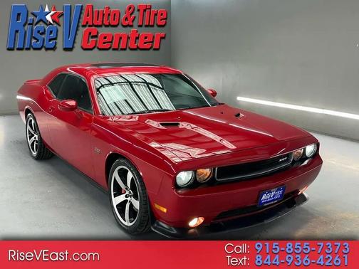 RED 2012 Dodge Challenger SRT8 392