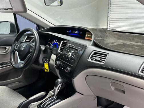 GRAY 2014 Honda Civic LX