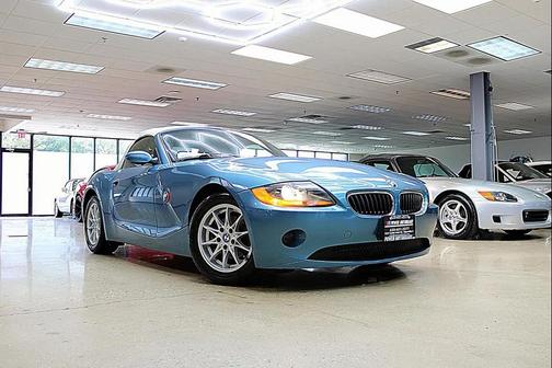 Blue 2003 BMW Z4 2.5i Roadster