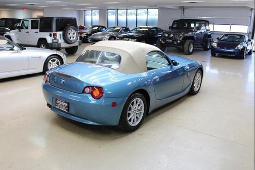 Blue 2003 BMW Z4 2.5i Roadster