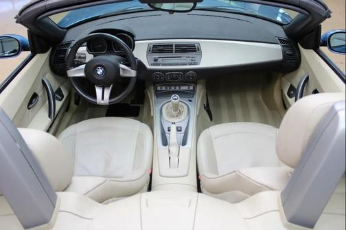 Blue 2003 BMW Z4 2.5i Roadster
