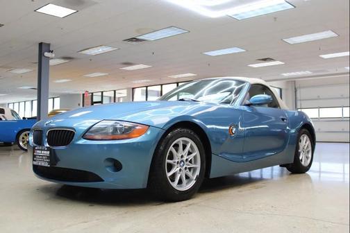 Blue 2003 BMW Z4 2.5i Roadster