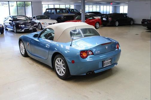 Blue 2003 BMW Z4 2.5i Roadster
