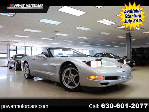 Machine Silver Metallic 2004 Chevrolet Corvette Base