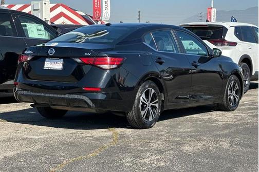 Black 2023 Nissan Sentra SV