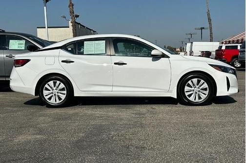 Cloud White 2025 Nissan Sentra S