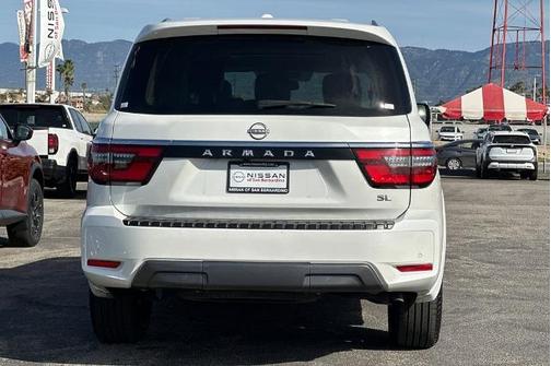 Aspen White Tricoat 2024 Nissan Armada SL