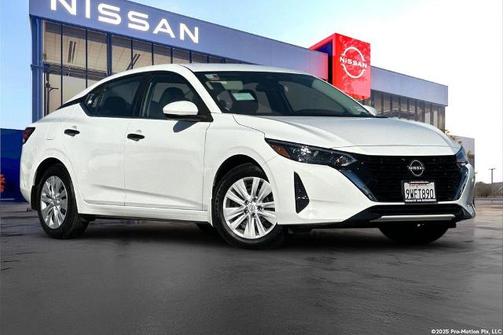 Cloud White 2025 Nissan Sentra S