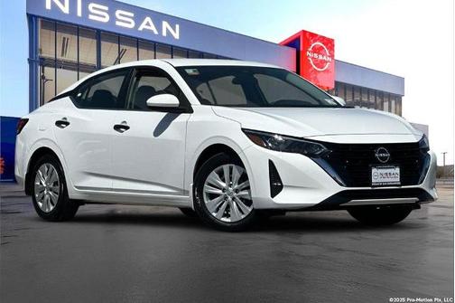 Cloud White 2025 Nissan Sentra S