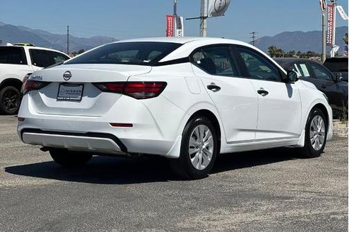Cloud White 2025 Nissan Sentra S