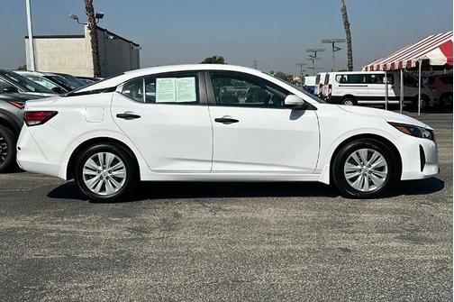 Cloud White 2025 Nissan Sentra S