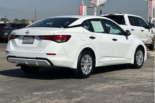 Cloud White 2025 Nissan Sentra S