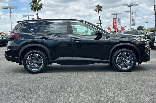 Black 2025 Nissan Rogue SV