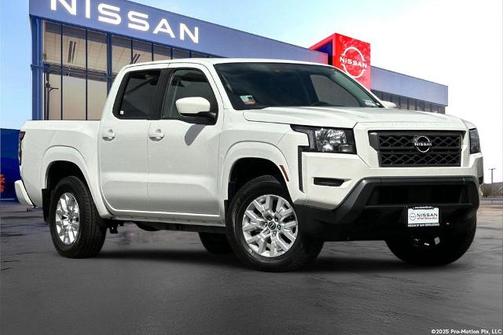 Glacier White 2023 Nissan Frontier SV