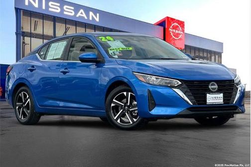 Electric Blue Metallic 2024 Nissan Sentra SV