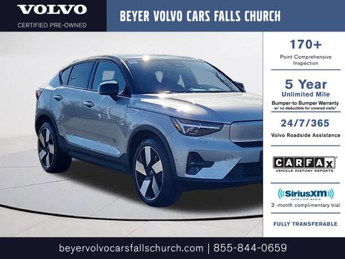 2022 Volvo C40 Recharge Pure Electric Ultimate