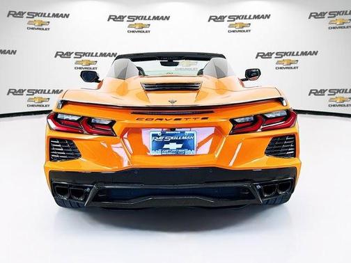 Orange 2023 Chevrolet Corvette Stingray w/2LT