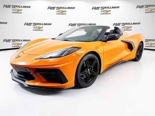 Orange 2023 Chevrolet Corvette Stingray w/2LT