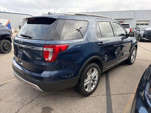 Blue 2017 Ford Explorer XLT