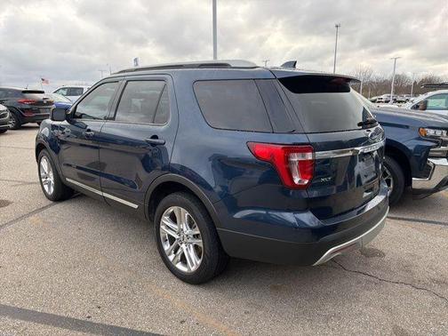 Blue 2017 Ford Explorer XLT