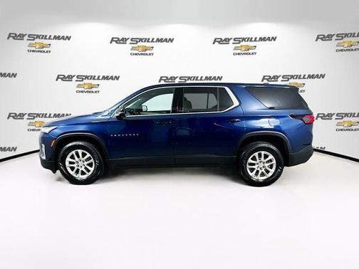 Northsky Blue Metallic 2023 Chevrolet Traverse LS