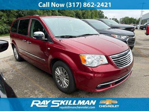 Deep Cherry Red Crystal 2014 Chrysler Town & Country Touring-L