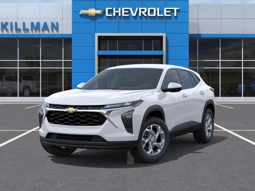 White 2026 Chevrolet Trax LS