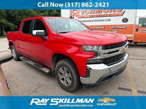 Red 2019 Chevrolet Silverado 1500 LT