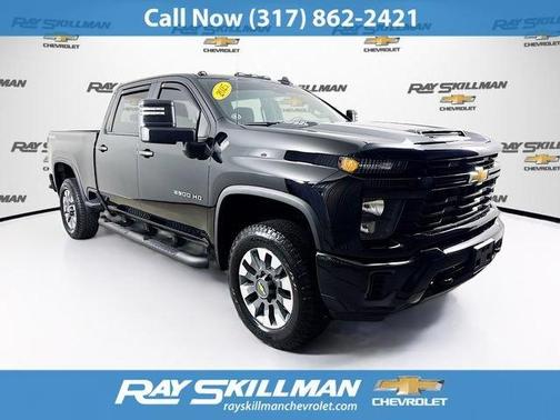 Black 2025 Chevrolet Silverado 2500 Custom