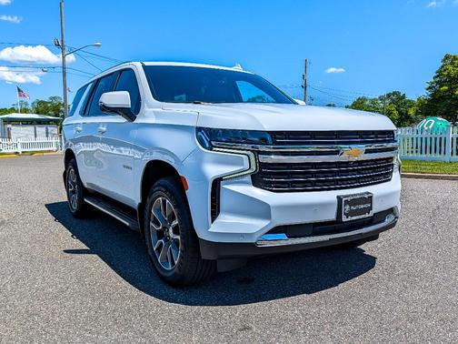Summit White 2021 Chevrolet Tahoe LT