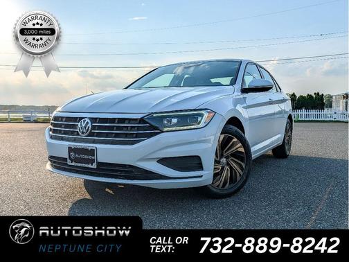 Pure White 2019 Volkswagen Jetta 1.4T SEL Premium