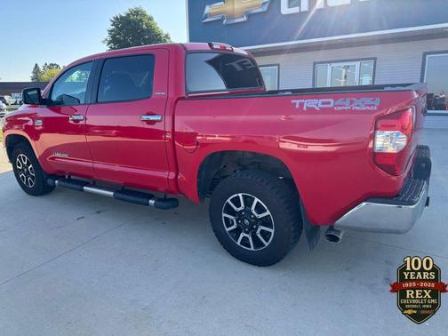 Red 2016 Toyota Tundra Limited