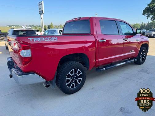 Red 2016 Toyota Tundra Limited