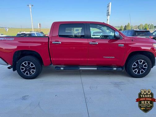 Red 2016 Toyota Tundra Limited