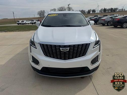 Crystal White Tricoat 2023 Cadillac XT5 Premium Luxury