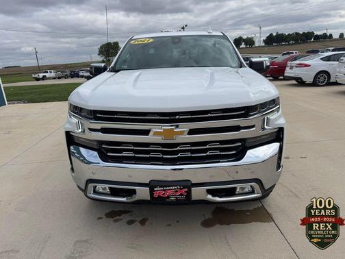 Summit White 2021 Chevrolet Silverado 1500 LTZ