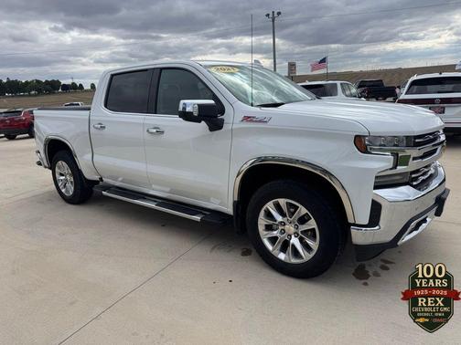 Summit White 2021 Chevrolet Silverado 1500 LTZ