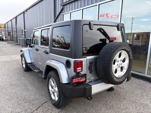 Billet Silver Metallic Clearcoat 2015 Jeep Wrangler Unlimited Sahara