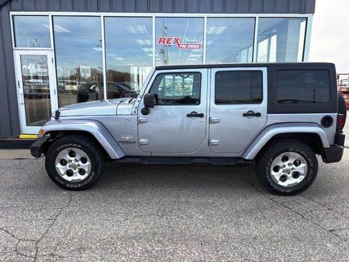 Billet Silver Metallic Clearcoat 2015 Jeep Wrangler Unlimited Sahara