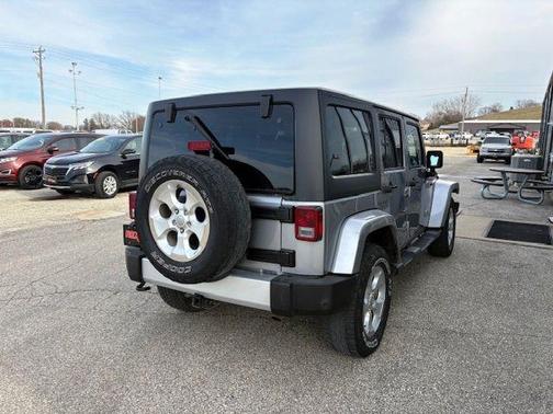 Billet Silver Metallic Clearcoat 2015 Jeep Wrangler Unlimited Sahara