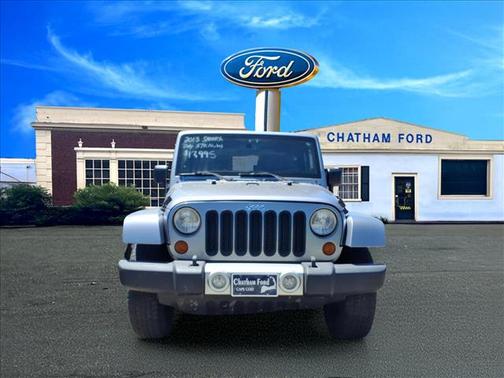 Silver 2013 Jeep Wrangler Sahara