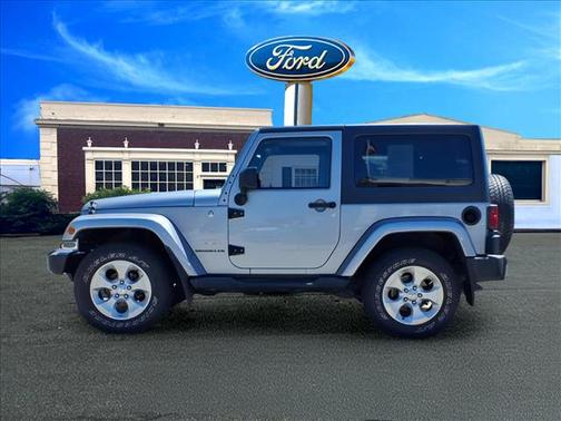 Silver 2013 Jeep Wrangler Sahara
