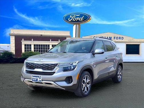 Gray 2021 Kia Seltos EX
