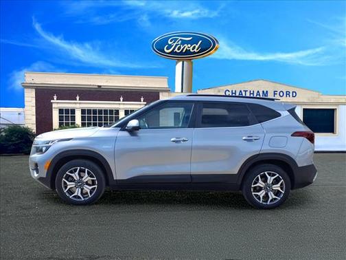 Gray 2021 Kia Seltos EX